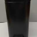 Cesun Small Bathroom Trash Can with Lid Soft Close, Step Pedal, 6 Liter / 1.6 Gallon Stainless Steel Garbage Can with Removable Inner Bucket, Anti-Fingerprint Finish (Matt Black)