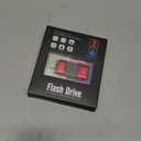 Flash Drive for iPhone 256GB, 4 in 1 USB Type C Memory Stick, Photo Stick External Storage Thumb Drive for iPhone iPad Android Computer, Candy Red