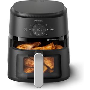 Philips 2000 Series Airfryer - RapidAir Technology, 13-in-1 Ways to Cook, 4.4QT Capacity, Healthier Meals Up to 90% Less Fat, Easy to Clean, Dishwasher Safe, Touchscreen Control, HomeID App (NA221/00)