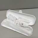 Deep Clean Rechargeable Electric Powered Toothbrush, Rechargeable Electric Toothbrush with 8 Brush Heads,Pressure Sensor to Protect Gums (White)