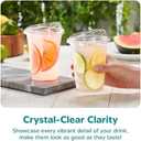 GUSTO Clear Plastic Cups with Lids [16 oz - 50 Count] - Disposable Iced Coffee Drink Cups with Strawless Sip Lids for Smoothies, Juices, and More - Formerly Comfy Package