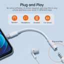 2 x OPSO USB Type C to 3.5mm Female Headphone Jack Adapter, (2-Pack) USB C to Aux Audio Dongle Cable Cord for iPhone 15/15 Pro/Pro Max/Plus, Samsung Galaxy S23/S22/S21 Ultra, iPad Pro, MacBook, Pixel XL