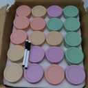 40 Pack Glass Baby Food Storage Containers, 4 oz Leakproof Baby Food Jars with Lids, Small Glass Food Containers for Infant Baby, Freezer & Microwave Safe, BPA Free