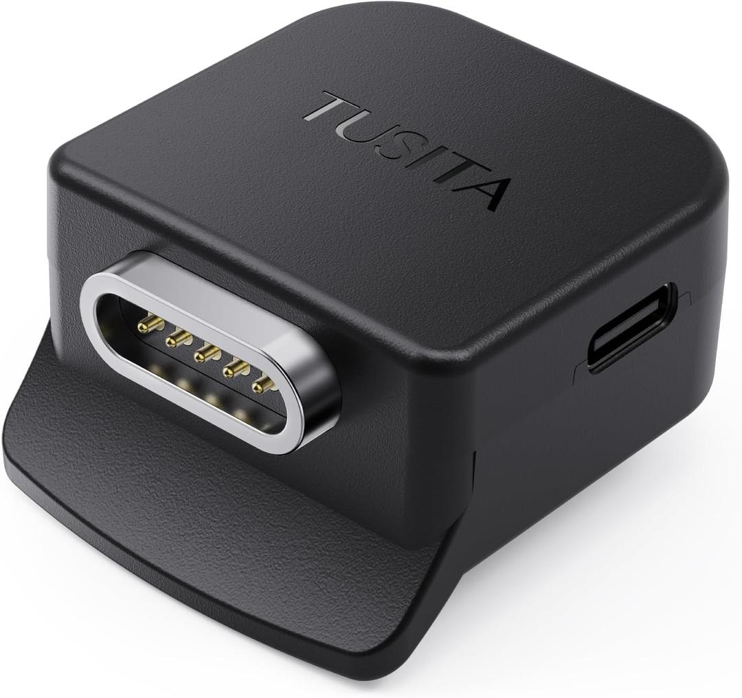 TUSITA Charging Adaptor Compatible with Halo Collar 4 5 GPS Dog Fence, USB-C