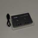 Arsvita Car Audio Bluetooth Wireless Cassette Receiver, Tape Player Bluetooth 5.0 Cassette Aux Adapter, Black