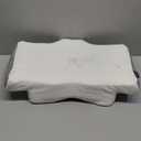 Sleep Doctor Approved Cervical Neck Pillow for Sleeping, Ergonomic Contour Side Sleeper Pillows for Adults, Cooling Orthopedic Pillow for Pain Relief Support, Memory Foam Pillows Back Stomach Sleepers (Standard, Light Grey)