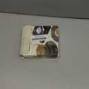 Funny Retro Record Coasters for Drinks with Vinyl Player Holder for Music Lovers,Set of 6 Conversation Piece Sayings Drink Coaster,Housewarming Hostess Wedding Registry Gift Ideas