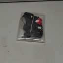 Cat Vest Harness and Leash Set for Walking Escape Proof, Adjustable Kitten Harness Breathable Mesh with Reflective Strips Harness for Kitty Puppy Bunny (Black,XS)