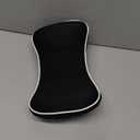 Samsonite Car Neck Pillow, Soft Memory Foam Headrest Pillow for Driving, Ergonomic Car Seat Headrest Cushion with Adjustable Strap, Breathable & Removable Cover, Neck Pain Relief, Black