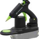 Surebonder Cordless 18V Ryobi Type Battery Powered High-Temperature Mini Hot Glue Gun - Detail Tip - 20 Watt - Battery and Charger NOT Included