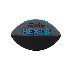 Baden® Jr Football Hex - Black/Gray/Blue