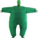YEAHBEER Inflatable Costume for Adults - Inflatable Body Suit with Pants, Size 14x3x12 (Green)