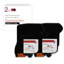 DMAOCO 2 Pack IXINK1 repalcement for IXINK1 Fluorescent Red Ink Cartridge for iX-1 Mailing Machine Print Head