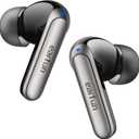 EarFun Adaptive Noise Cancelling Wireless Earbuds, 6 Mics AI ENC Call, Hi-Res Sound, LDAC, 40H Playtime, Multipoint Connection, Comfortable Fit, App Customization, Google Fast Pair, Wireless Charge (Black)