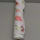 Tudomro 54 Inch x 100 ft Spring Wildflower Tablecloth Roll, Floral Party Supplies, Waterproof Disposable Wildflower and Butterfly Cuttable Plastic Table Cover for Tea Birthday Wedding Party Decoration