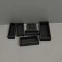 Layhit 6 Pcs Graphite Casting Ingot Molds Casting Smelting Molds for Melting Refining Gold Silver Aluminum Copper Brass
