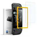 JSAUX 2-Pack Obsidian AR Screen Protector for Steam Deck, Anti-Reflection & Ultra Clear 10H Hardness Easy to Install with Guide Frame Scratch Resistant Tempered Glass for Steam Deck LCD & OLED