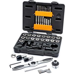 GEARWRENCH 42 Pc. SAE Ratcheting Tap and Die Set - 3885
