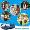 Dog Backpack Carrier, Adjustable Pet Front Carriers, Legs Out Carrying Sling Travel Bag for Small Medium Dogs 4-7 Lbs, Soft Wearable Puppy Chest Carry Backpacks for Walking/Hiking/Camping/Traveling