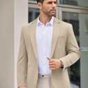 COOFANDY Men's Casual Blazer Jacket One Button Suit Jackets Lightweight Knit Sport Coat ,S