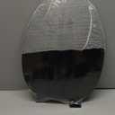 Centoco Black Toilet Seat Elongated, Toilet Seat Cover, Closed Front with Cover, Residential, Top Mount Plastic Hinge, Plastic, Made in the USA, 600-407