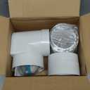 STV-M Space-Saving Dryer Vent – Airtight Seal, Durable Build, Complete Duct Connection Kit – Designed for Tight Spaces by Ziggurat