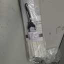 No Tools No Drill Cordless Roman Shades for Indoor Windows 100% Blackout, for Window Size 23" W × 48" H White