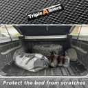 TripleAliners Truck Mat Compatible with 2015-2022 Chevy Colorado/GMC Canyon 5FT Accessories, Truck Bed Mat Heavy Duty Custom Fit All Weather Protection TPE Pickup Liner