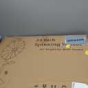 24" Prize Wheel - Dual Use Tabletop or Height Adjustable Floor Stand Heavy Duty Spinner Wheel of Fortune with 12 Slots & Dry Erase & Eraser for Carnival, Trade Show, Fortune Spinning Game