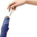 BAODINI Comapct Travle Small Mini Sun Blocking Umbrella with Case Lightweight with Aluminum Frame Pocket Size UV Protection Purse Umbrella for Women, Men & Kids