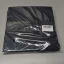 2 x Unisex Adult Matte Graduation Cap with Tassel Year Charm (Black)