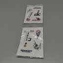 2 x 24 PCS Washington American Wizards Basketball Stickers for Water Bottle, Laptop, Bicycle, Computer, Motorcycle, Travel Case, Car Decal Decoration Sticker