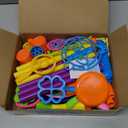 REZUCREY 32 Pcs Big Bubble Wands Toys Set, Giant Bubble Wands with Tray for Kids Summer Outdoor Toys Bubbles Party Favors Bubbles Maker Bulk for Kids Toddlers Boys Girls Age 3 4 5 6 7 8+