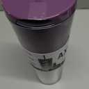 Manna™ Axel™ Plastic Tumbler & Straw Set - Purple