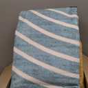 DCX Machine Washable 6x9 Area Rug, Midcentury Modern Non Slip Stain Resistant Rug 6x9 for Living Room, Playroom, Dining Room, Soft 0.25" Low Pile Large Carpet, Blue & Yellow