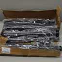 8 Pack Folding Table Risers, 4 Levels Adjustable Height Folding Table Leg Extenders, Heavy Duty Metal Table Leg Extensions Raise Table Height 3.6in | 6.77in | 10in | 13in