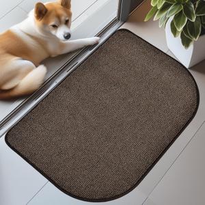 Washable Kitchen Rug 24" x 35.5" / 60cm x 90cm, Non Slip Kitchen Mat for Floor, Absorbent Indoor Throw Rug for Laundry, Bathroom, Bedroom, Door