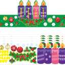 ceiba tree Christmas Advent Crafts for Kids Advent Candle Wreath Paper Hats with Stickers Classroom Party Favors