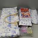 TIASUSAN American Mahjong Tile Set, 166 Blue Tiles, Bag and Mahjong Accessories, 4 All-in-One Rack/Pushers, Mahjong Set Complete
