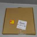 9.6" or 24.5 cm Flat Bottom Glass Microwave Turntable Plate Small Compatible for LG 3390W1A035 and Other Several Models