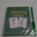 Kindergarten and 1st Grade Cvc Words Workbook: Includes animals, vegetables, fruits, thanksgiving, anatomy and more ..;