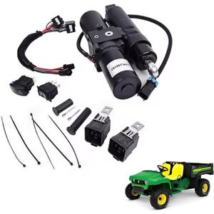 Teilelager 12 V cargo box power lift actuator kit compatible with John Deere gator utility vehicle 4X2 HPX 4X4 HPX XUV 825i 856D 855M 855E 865R 865E&BM25143 BM23694 BM26414
