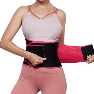 Waist Trimmer for Women, Waist Trainer for Weight Loss,Slimmer Sweat Belt for Men (Small-Medium, Pink Pro)