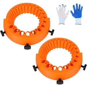 2 Pcs Drill Bit Sharpener for All Bits for Grinding Attachment, Afilador De Brocas 125 Mm, Giant Angle Grinder Drill Bit Sharpener for Grinder 2 To 13 Mm Fathers Day Gifts