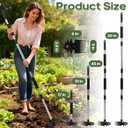 Weed Remover Tool,Portable Garden Weeder Tool,60"Gardening Weeding Tools,2026 New Manganese Steel Weeding Tools,for Hand Weeder for Vegetable Gardening Backyard Farm Planting & Uprooting Weeding Tool