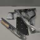 JONONMAS Manual Spike Aerator  15 Iron Spikes, Lawn Tool for Aerating Grass and Loosening Soil