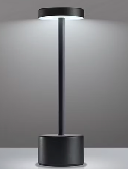 Merkury Innovations 10.5in Flat Top Outdoor Touch Table Lamp