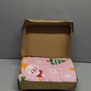 Edenleaf Christmas Blanket Soft Cozy Pink Throws with Snowman Snowflake Santa Claus and Xmas Trees Print, Fuzzy Warm Christmas Throw Blanket for Couch Bed Holiday Decorations Gifts 50"x60" (Pink) (04 Xms Pink)