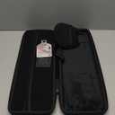 Hard Shell Fishing Rod Case Fishing Gear Storage Bag Fishing Pole Protector with Double Zippers Sponge Padding for Rods Reels Boat Accessories