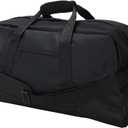 DALIX 18" Two Tone Duffle Bag Medium Black Red Blue Gold Pink Purple Gray